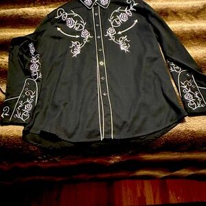 Scully Large Western Shirt